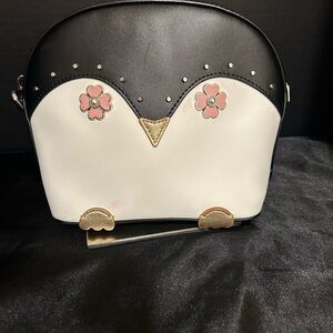 Kate Spade - Women`s Leather `frosty Penguin` Character Crossbody Bag